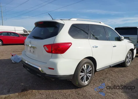 2018 Nissan Pathfinder S z USA, uszkodzony, nr VIN 5N1DR2MNXJC669834